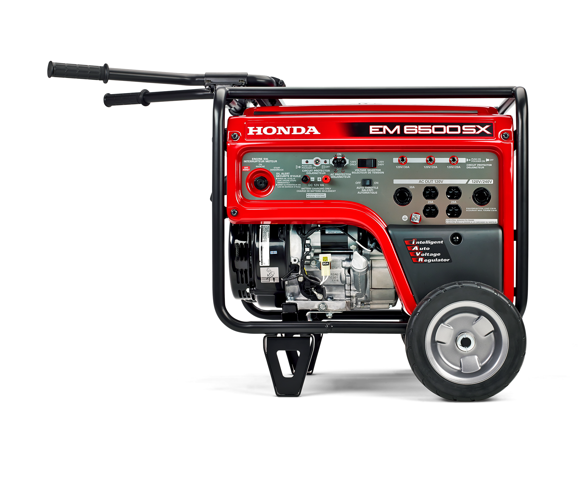 Image of the Electric Start 6500 generator