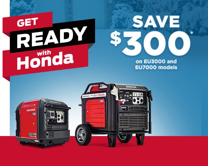 Honda Generators: Portable Inverter Gas Generators for Sale