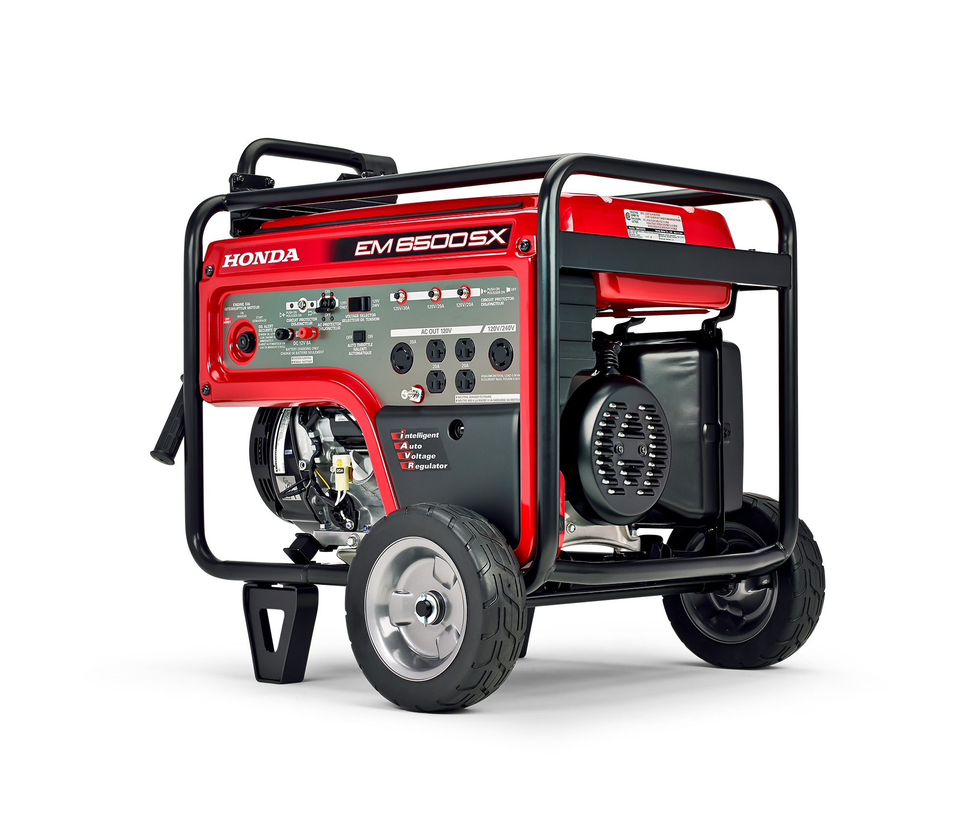 Image of the Electric Start 6500 generator 