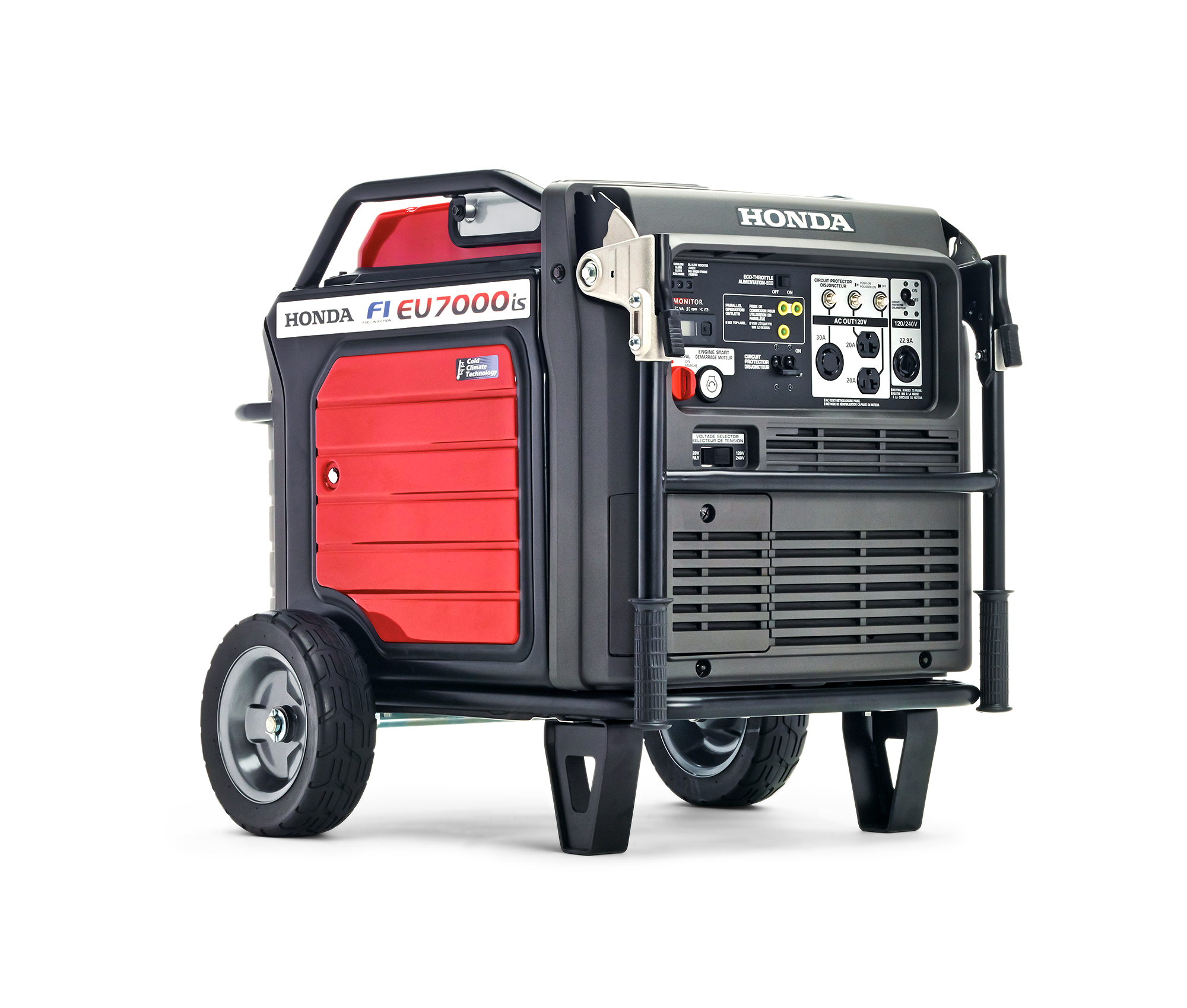 Honda Inverter Generator, 7000 Surge Watts, 5500 Rated Watts